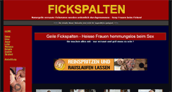 Desktop Screenshot of fickspalten.com